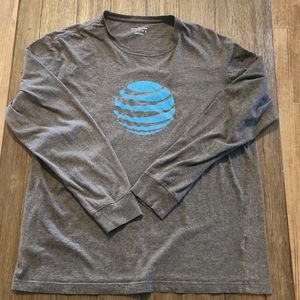 AT&T Globe Logo Long Sleeve Tee